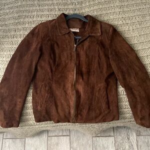 Vintage Suede Brown Jacket